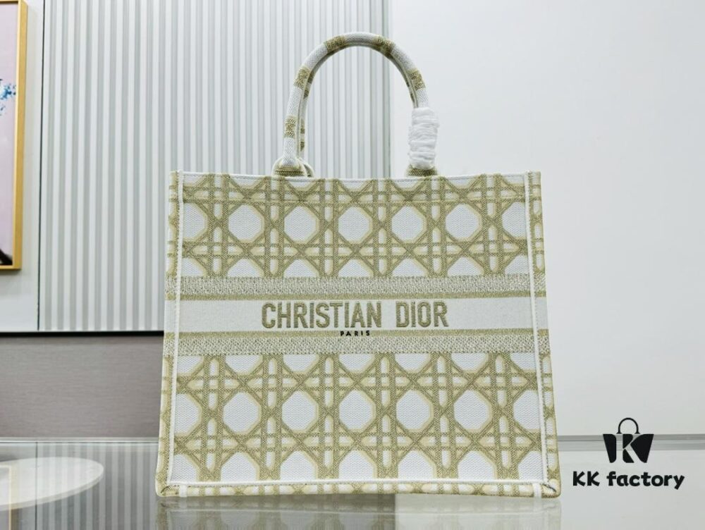 Thick Yarn Heavy Fabric Original Order Large Size Di0r Book Tote