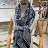 Hot Sale! Authentic High-End Dior Latest Collection 'D Jungle Animal' 140 Shawl - Cashmere Blend Square Scarf
