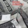 Hot Sale! Authentic High-End Dior Latest Collection 'D Jungle Animal' 140 Shawl - Cashmere Blend Square Scarf