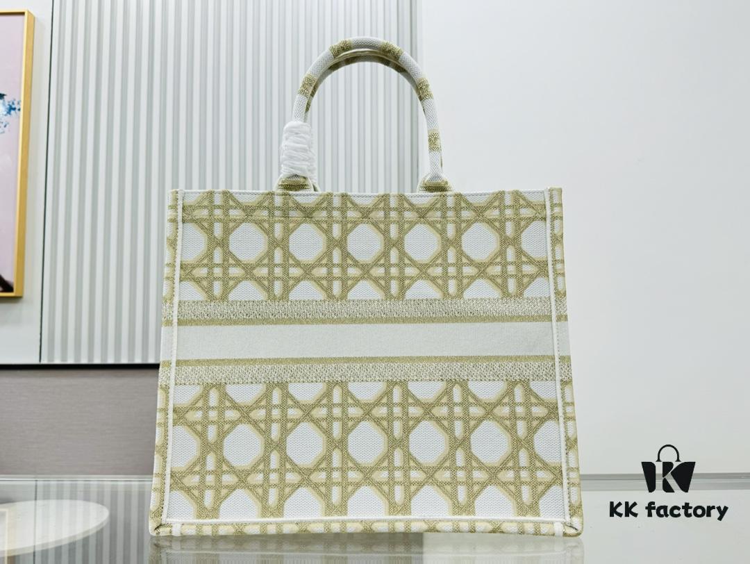 Thick Yarn Heavy Fabric Original Order Large Size Di0r Book Tote