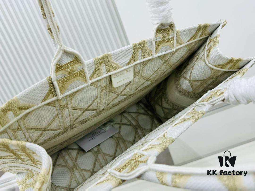 Thick Yarn Heavy Fabric Original Order Large Size Di0r Book Tote