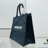 Oversized Original Order Thick Yarn Fabric Dior Book Tote