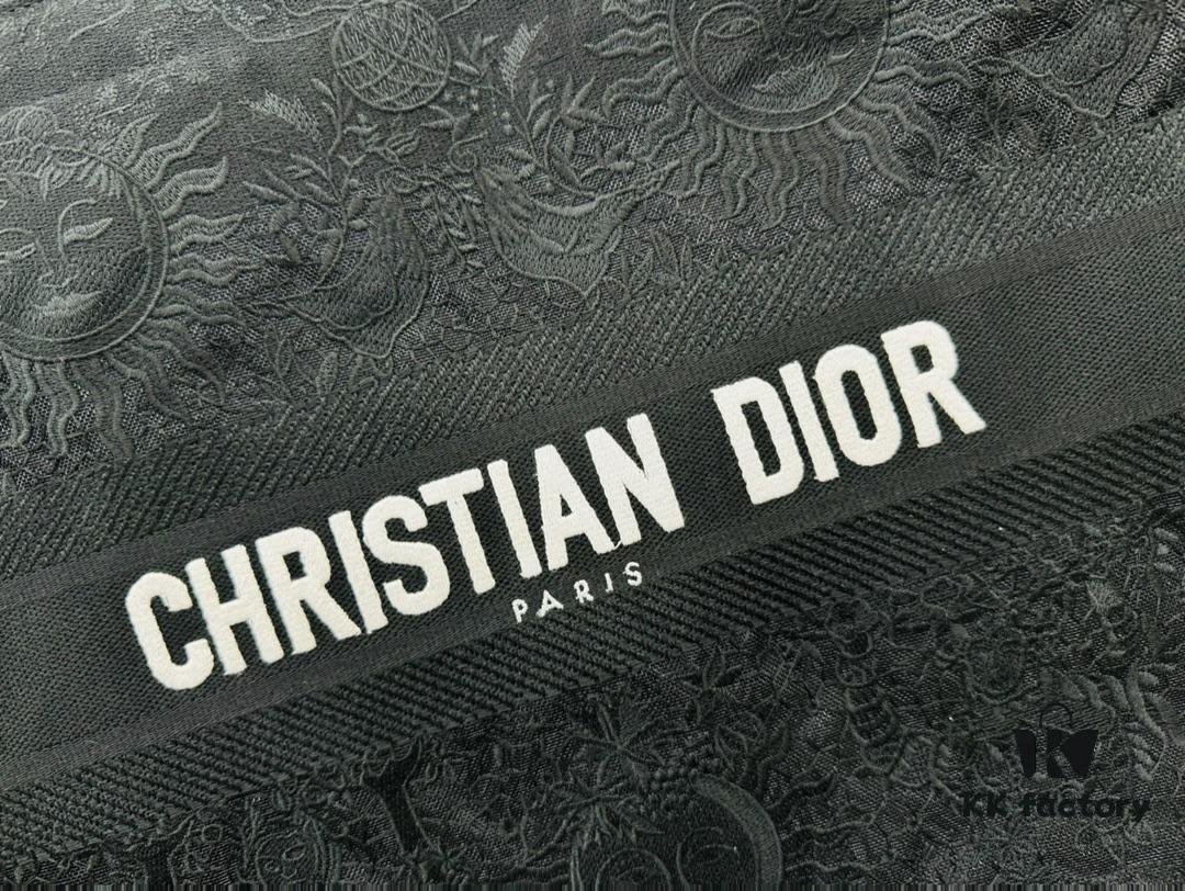 Oversized Original Order Thick Yarn Fabric Dior Book Tote
