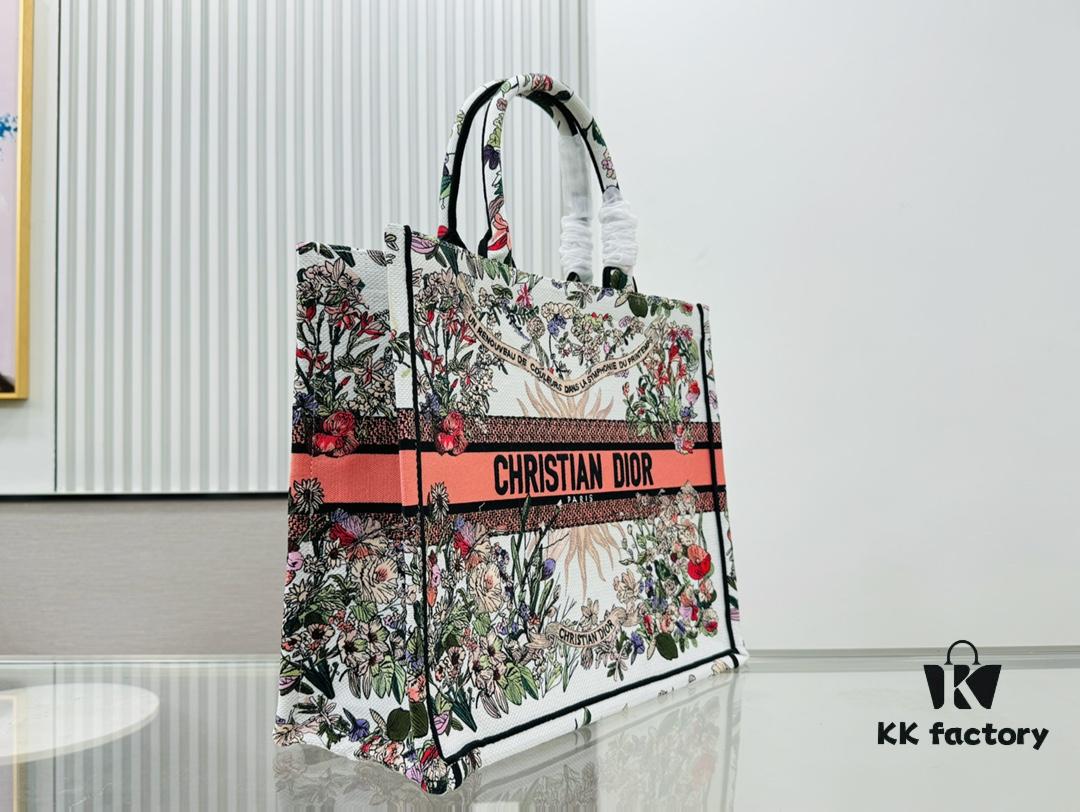 Thick Thread, Heavy Fabric Original Order Large Size Di0r Book Tote