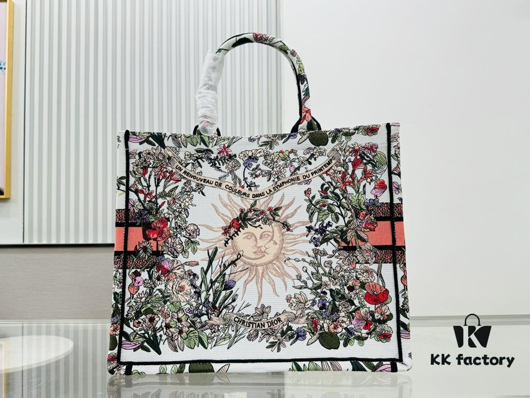 Thick Thread, Heavy Fabric Original Order Large Size Di0r Book Tote