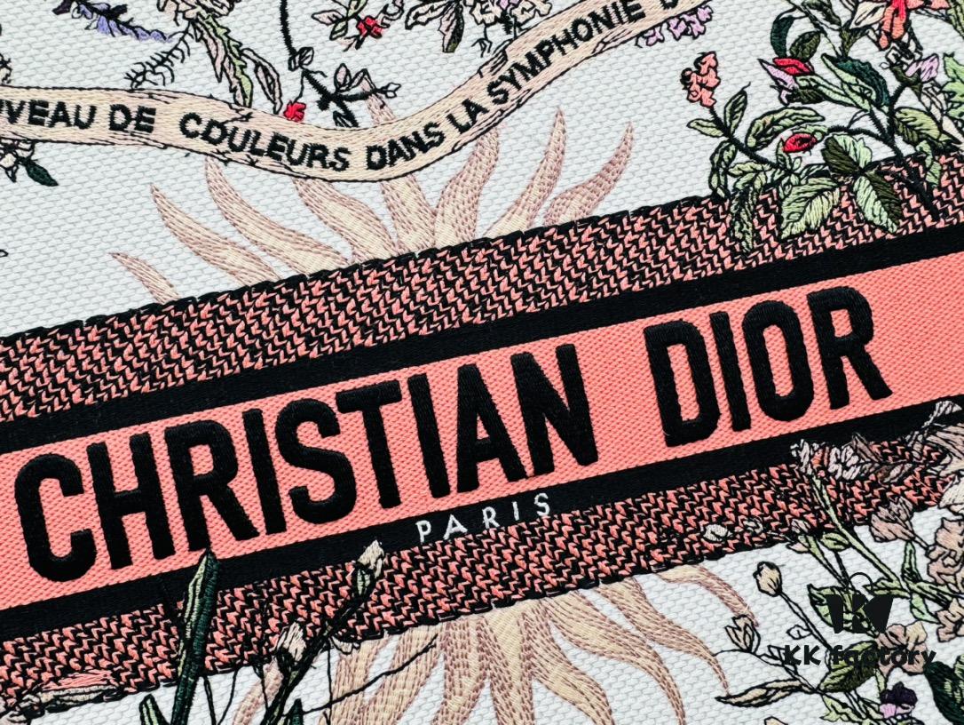 Thick Thread, Heavy Fabric Original Order Large Size Di0r Book Tote