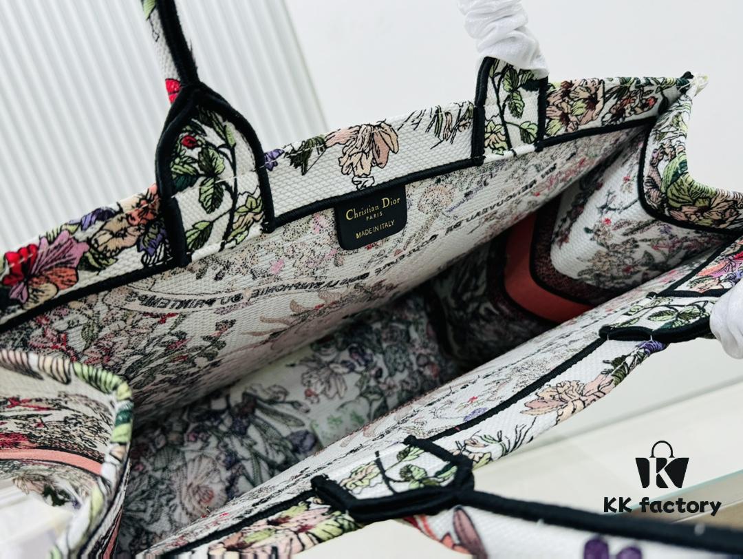 Thick Thread, Heavy Fabric Original Order Large Size Di0r Book Tote