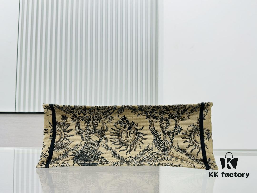 Oversized Original Order Thick Yarn Fabric Dior Book Tote