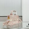 Pink Tiger, Ultra Mini with Shoulder Strap DIOR Book Tote 24 Spring/Summer New Arrival