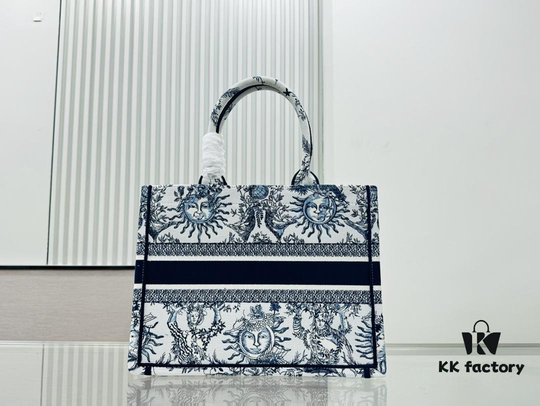 Thick Thread, Heavy Fabric Original Order Medium Di0r Book Tote