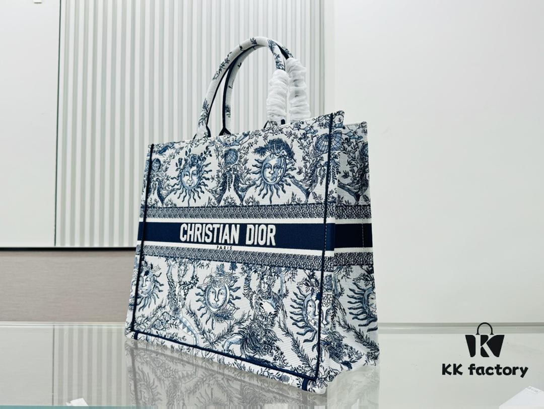 Thick Yarn Heavy Fabric Original Order Large Size [Dior Book Tote]