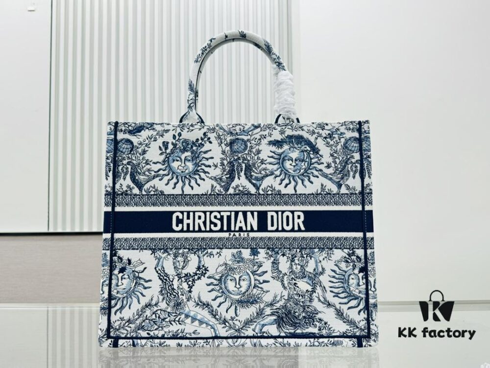 Thick Yarn Heavy Fabric Original Order Large Size [Dior Book Tote]