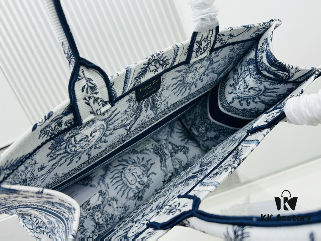 Thick Yarn Heavy Fabric Original Order Large Size [Dior Book Tote]