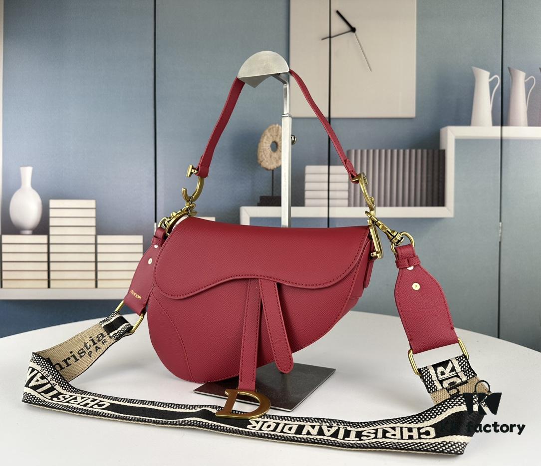 Large Size ♥Dior Saddle Palm Print Series [Includes Official Retail Box 🎁]