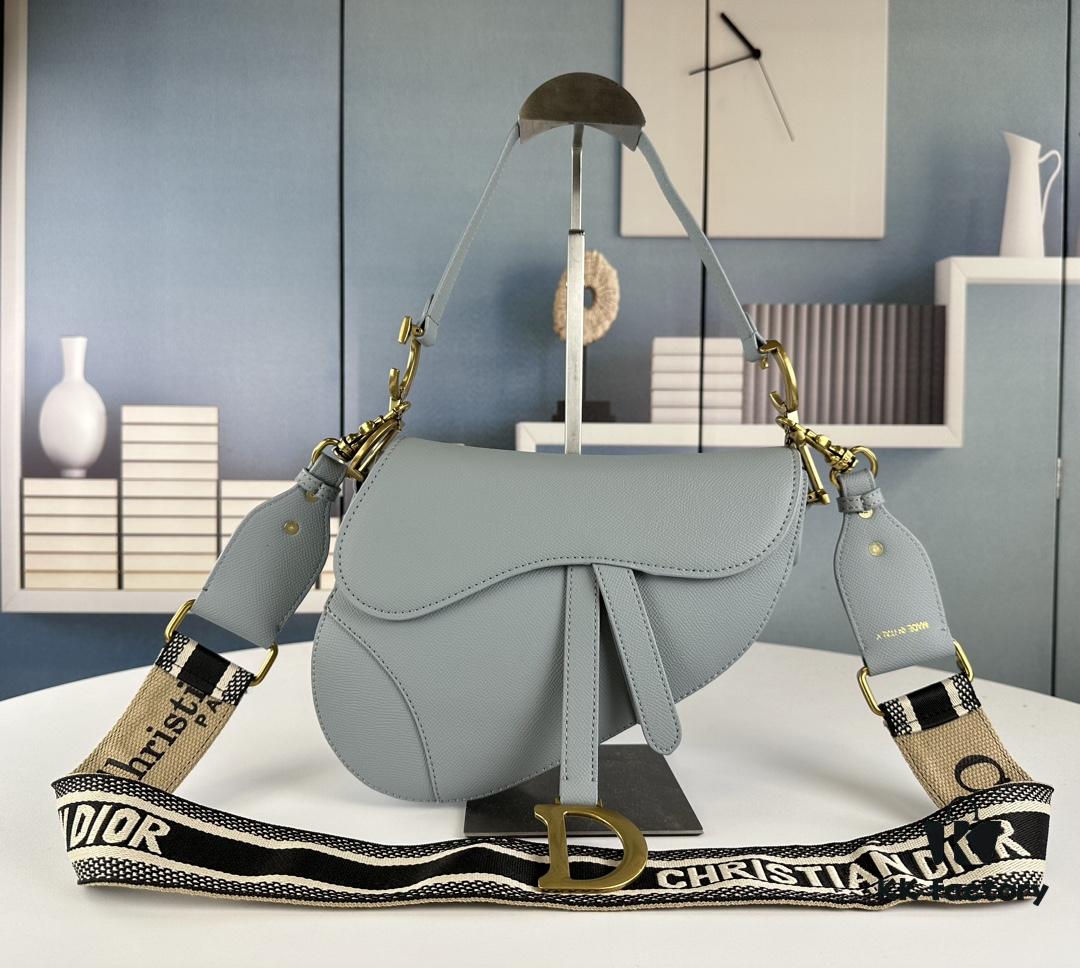 Large Size ♥Dior Saddle Palm Print Series [Includes Official Retail Box 🎁]