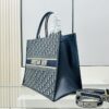 Dior Book Tote24 Early Spring New Arrival, Large Size, Vintage Blue