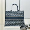 Dior Book Tote24 Early Spring New Arrival, Large Size, Vintage Blue