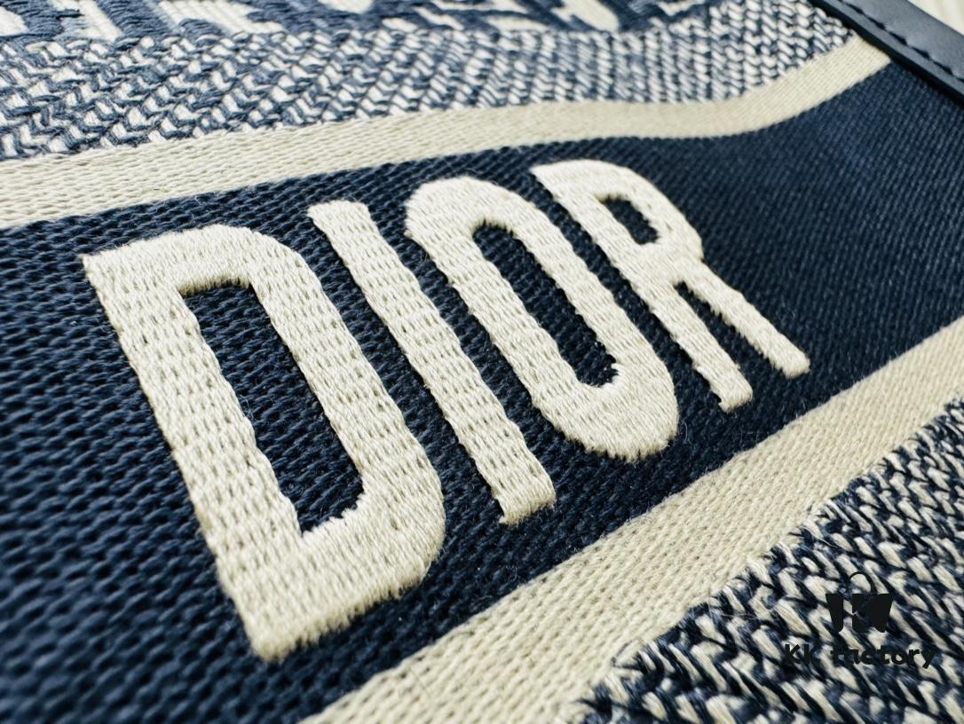 Vintage Blue, Medium Size Dior Book Tote24 Spring Collection New Arrival