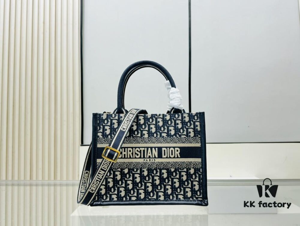 Vintage Blue, Small Size Dior Book Tote 24 Spring Collection