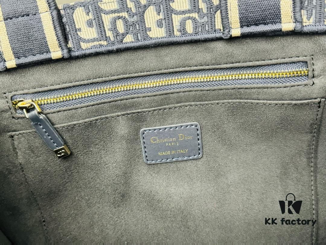 Vintage Blue, Medium Size Dior Book Tote24 Spring Collection New Arrival