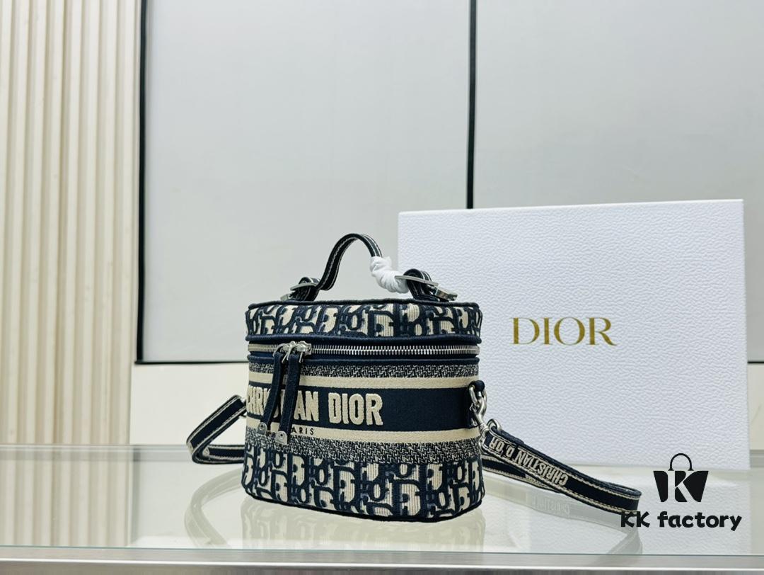New Embroidered DiorTravel Makeup Pouch