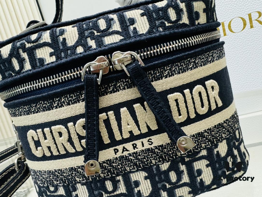 New Embroidered DiorTravel Makeup Pouch