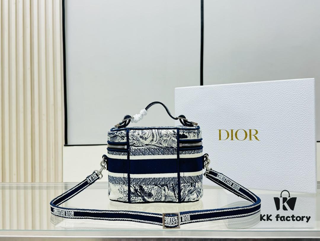 New Embroidered DiorTravel Cosmetic Pouch