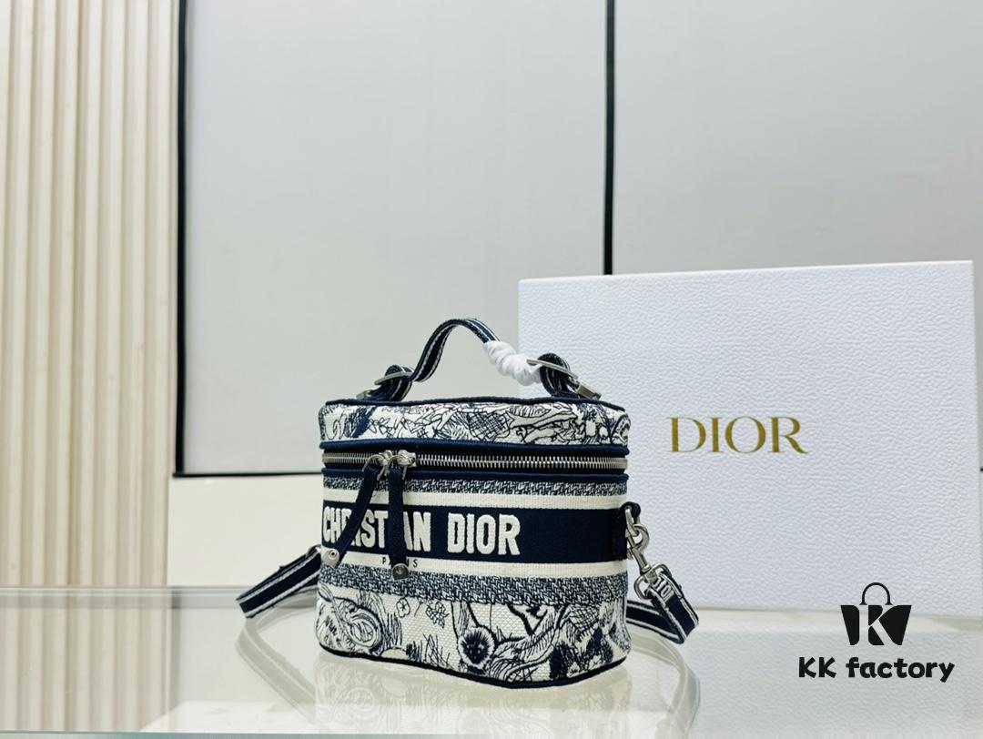 New Embroidered DiorTravel Cosmetic Pouch