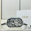 New Embroidered DiorTravel Cosmetic Pouch