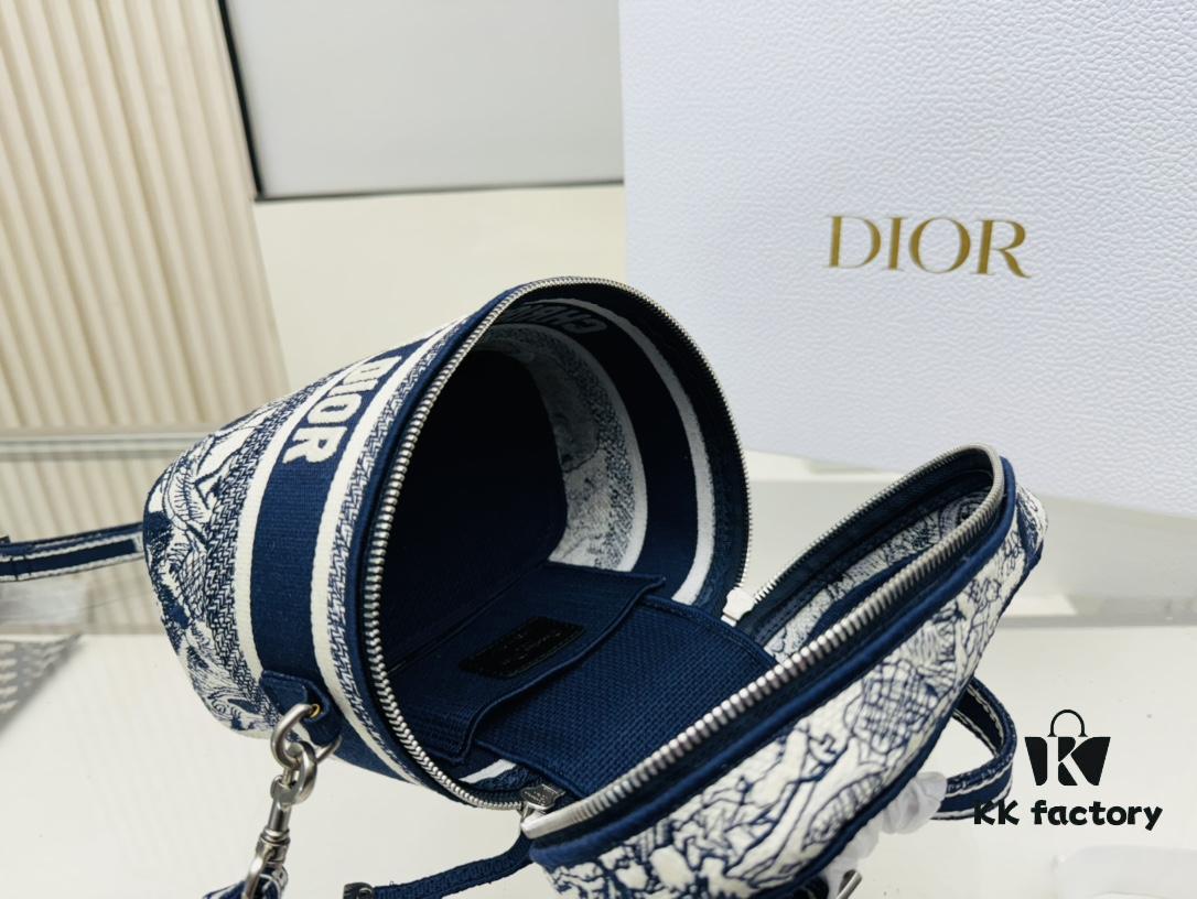 New Embroidered DiorTravel Cosmetic Pouch