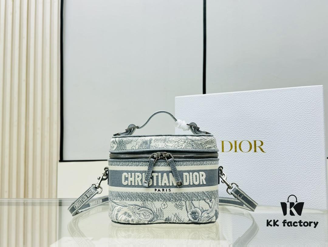 New Embroidered DiorTravel Cosmetic Pouch