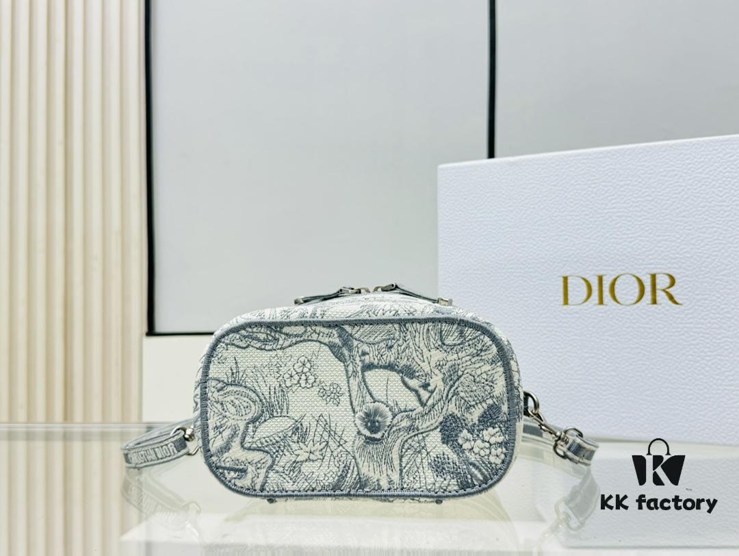 New Embroidered DiorTravel Cosmetic Pouch
