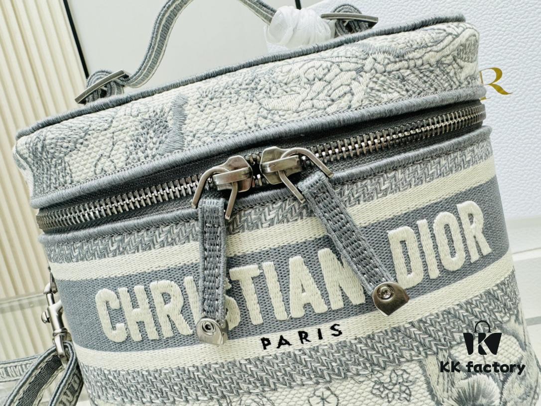 New Embroidered DiorTravel Cosmetic Pouch