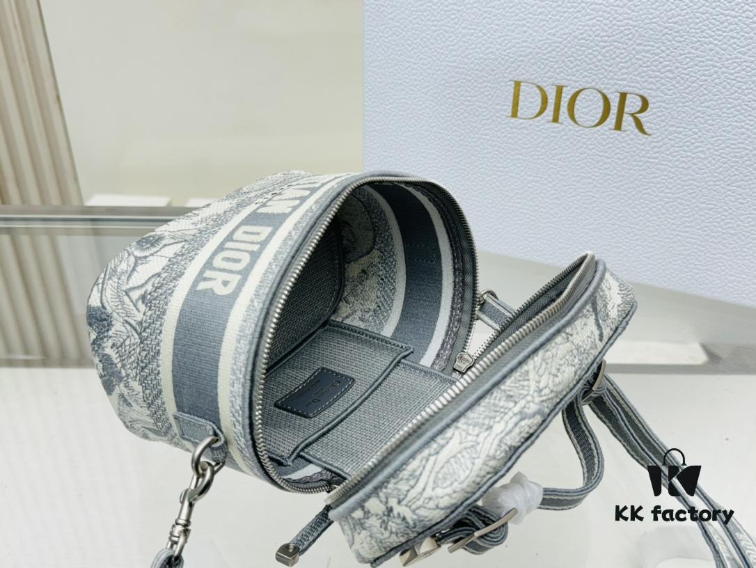 New Embroidered DiorTravel Cosmetic Pouch