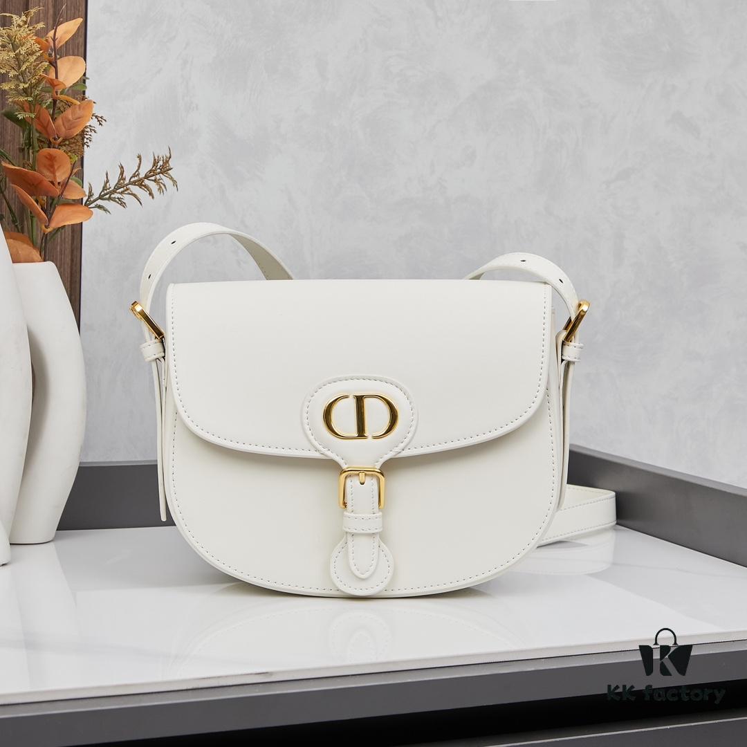 Dior Bobby Medium vs Large Size in Leather and Fabric Combo with Box