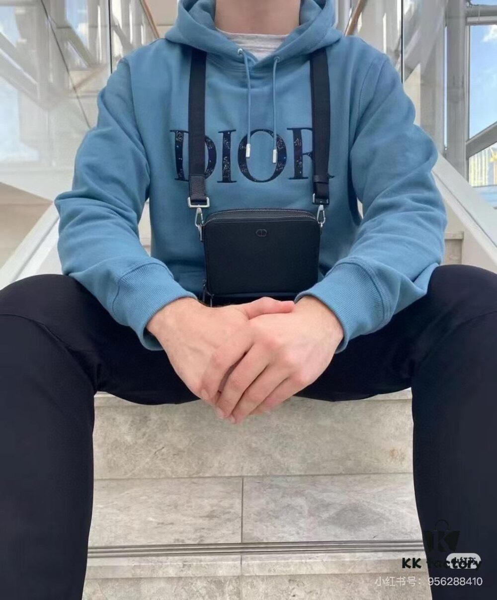 Di0R Oblique 2024 Latest Double-Zipper Dior Camera Bag with Box Packaging