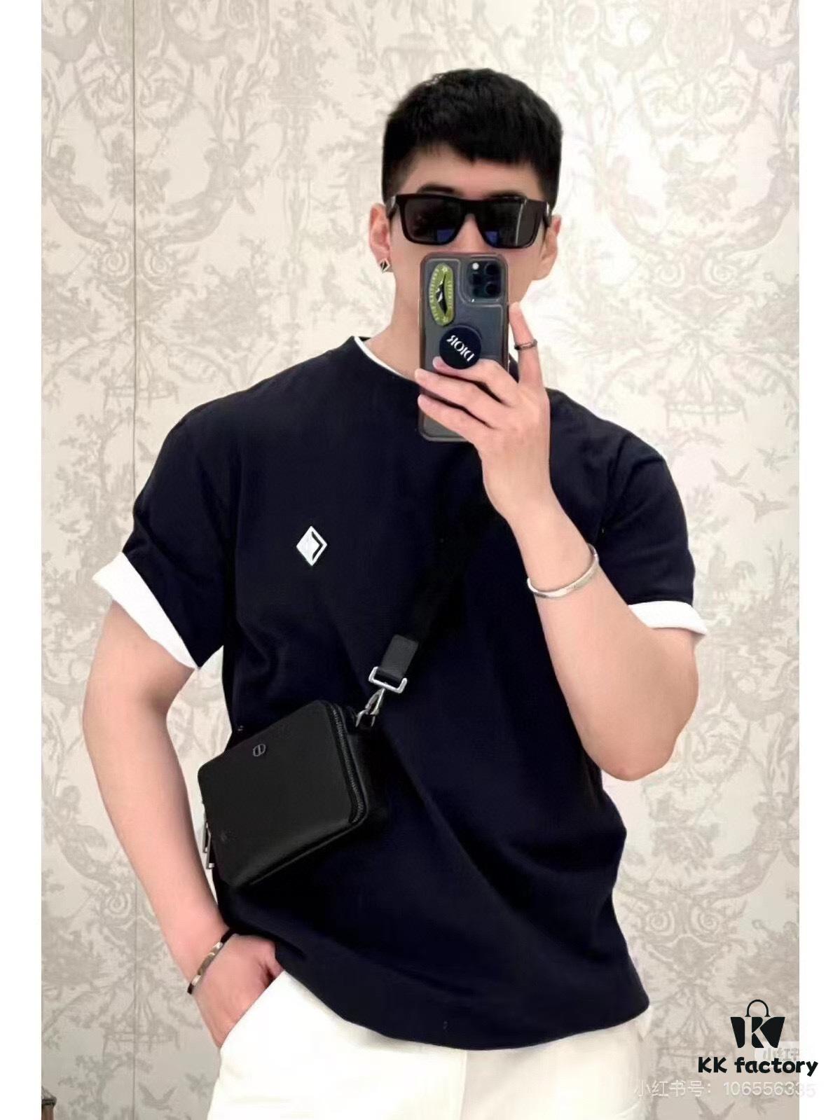 Di0R Oblique 2024 Latest Double-Zipper Dior Camera Bag with Box Packaging