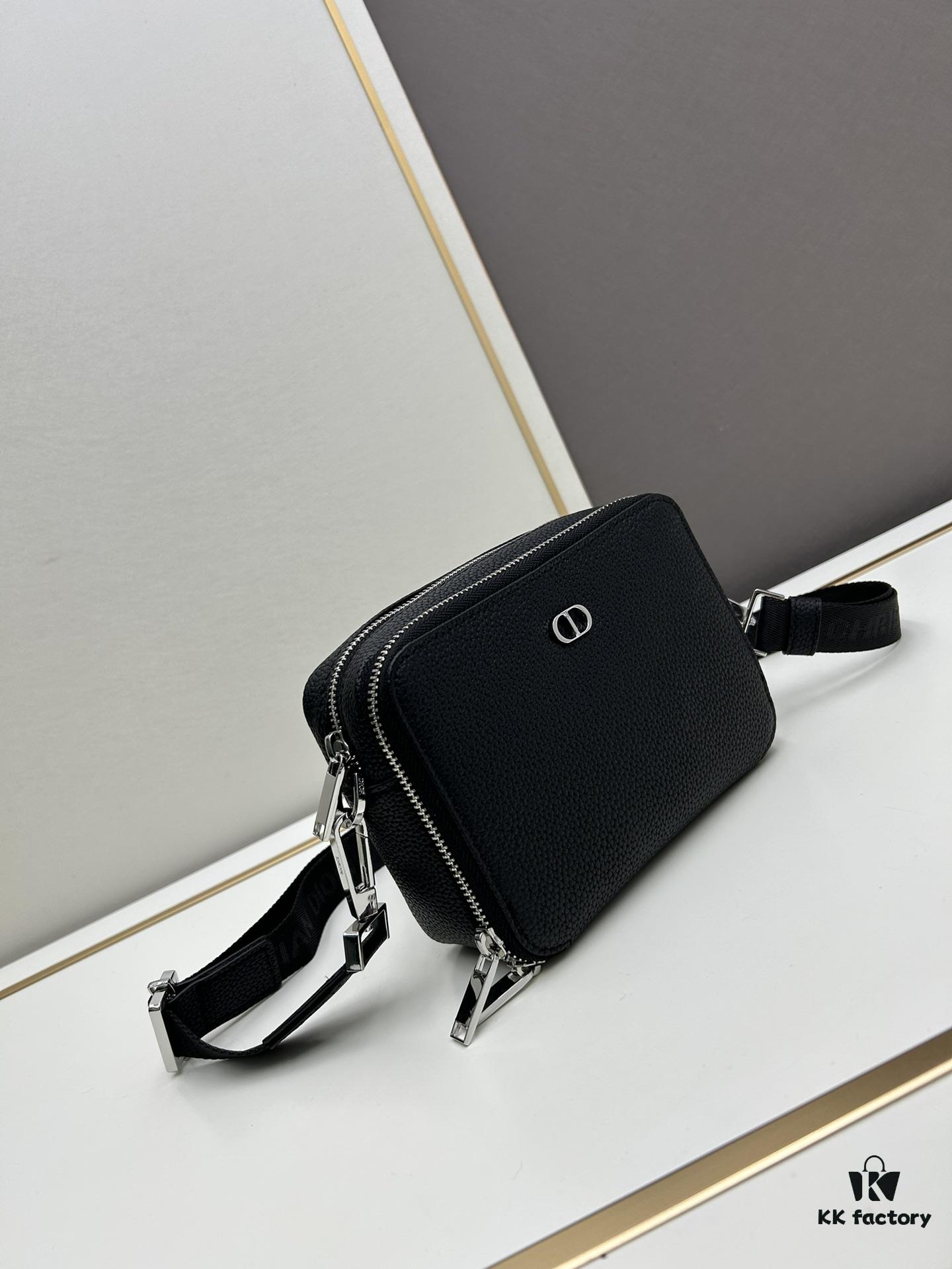 Dior Oblique 2024 Latest Double-Layer Zipper Dior Camera Bag