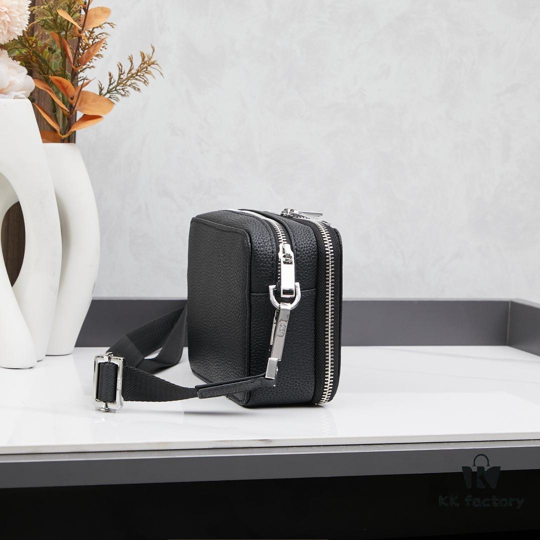 Di0R Oblique 2024 New Double-Zipper Dior Camera Bag with Box