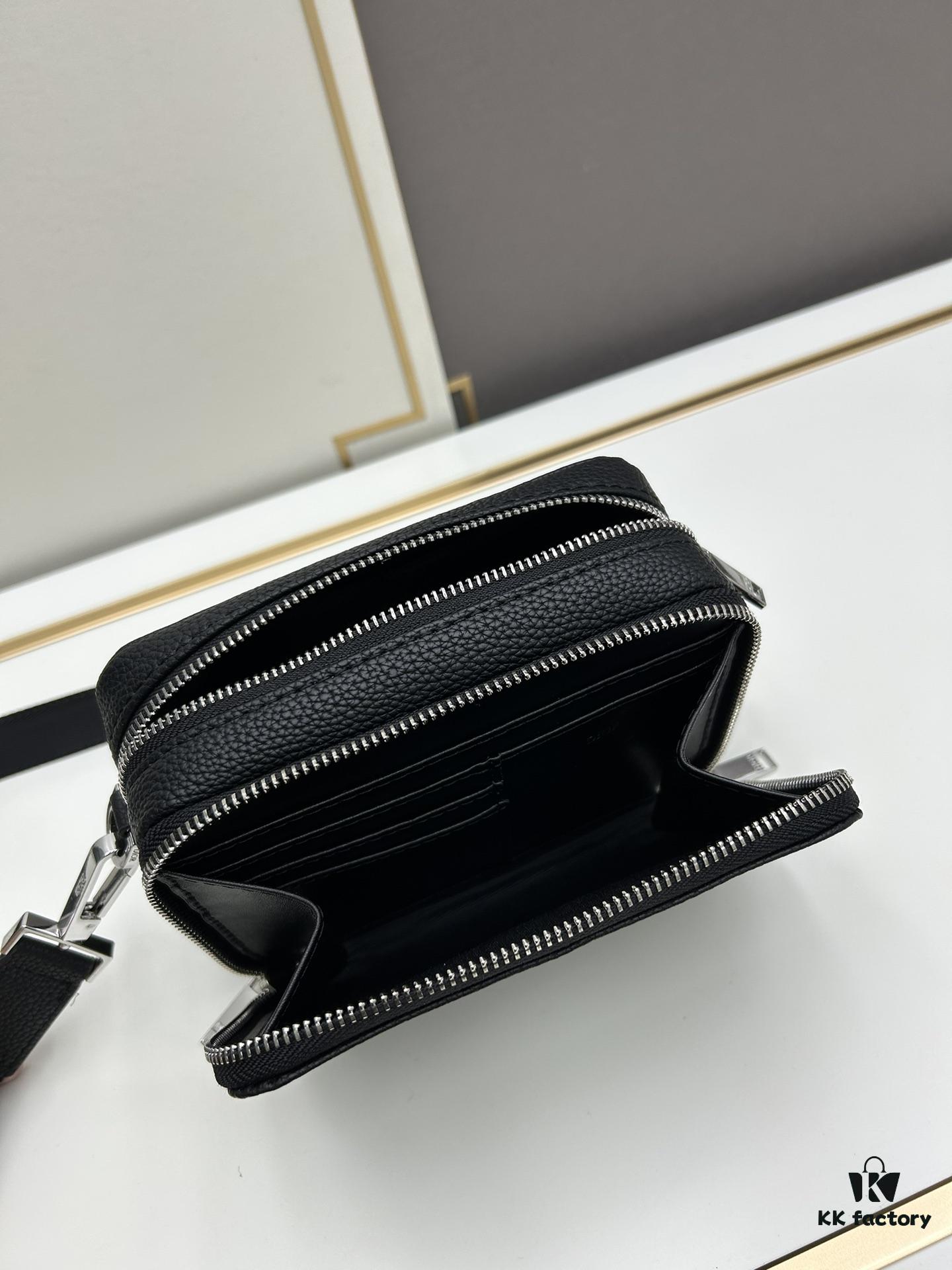 Dior Oblique 2024 Latest Double-Layer Zipper Dior Camera Bag