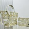 Dior Wicker Bag with Shoulder Strap and Mini Pouch