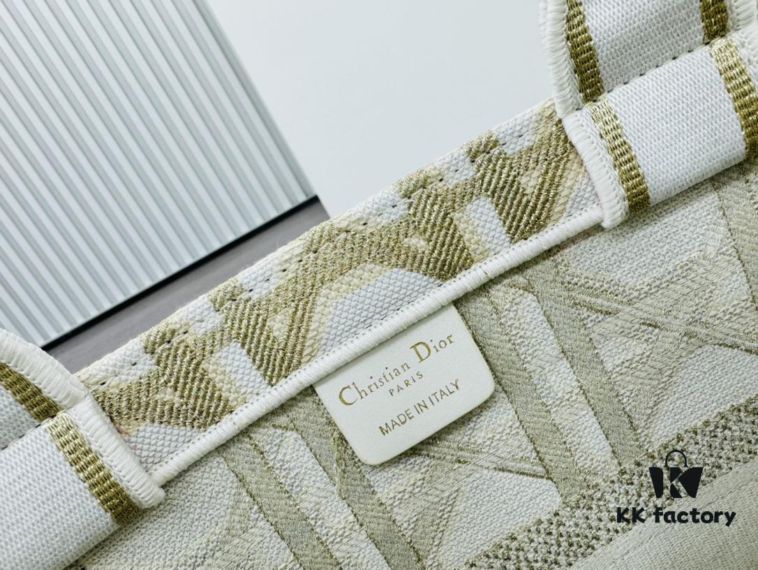 Dior Wicker Bag with Shoulder Strap and Mini Pouch