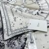 Luxury Custom Dior Double-Sided Solid Color Silk Scarf, 100% Premium 18 Momme Twill Silk, 90cm x 90cm