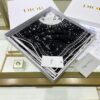 Luxury Custom Dior Double-Sided Solid Color Silk Scarf, 100% Premium 18 Momme Twill Silk, 90cm x 90cm