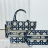 Dior Market Tote Bag with Shoulder Strap and Mini Pouch