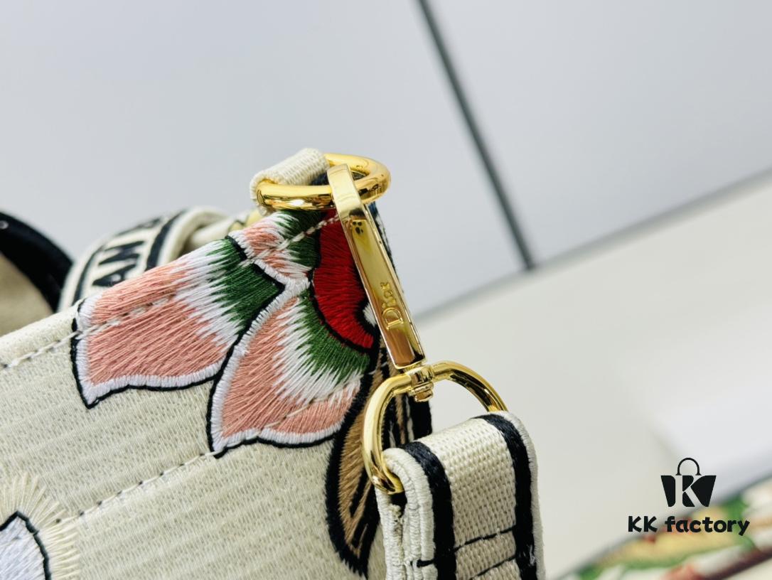 Dior Market Tote with Shoulder Strap and Mini Bag