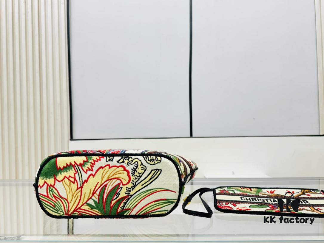 Dior Market Tote with Shoulder Strap and Mini Bag