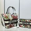 Dior Market Tote with Shoulder Strap and Mini Bag