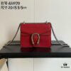 Authentic Shot # Model: 421970 Red Leather Size: 20✖️15.5✖️5cm Classic Timeless Dionysus Series Divine Design! Tiger Head Hardware and Chain with Excellent Texture! PVC with Leather Trim Single Compartment Plenty of Space for Powder Case, Phone, Lipstick – Effortlessly Stylish When Carried Outdoors ✅