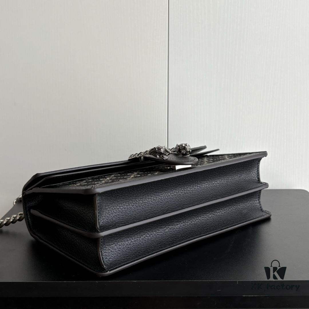 Newly Upgraded Dionysus Series Black Denim Bag #400249